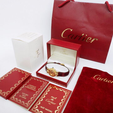 Cartier Must Colise Vermeil Women's CartiermustCOLISEEVERMEIL [pre] [Watch]