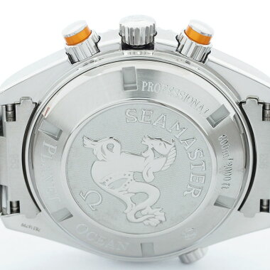 オメガシーマスタープラネットオーシャン600クロノメーターコーアクシャルRef.221850メンズOMEGASeamasterPLANETOCEAN600CHRONOMETERCO-AXIAL【中古】【腕時計】