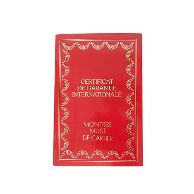 カルティエマストヴァンドーム(VLC)ヴェルメイユレディースCartiermustVENDOME(VLC)VERMEIL【中古】【腕時計】