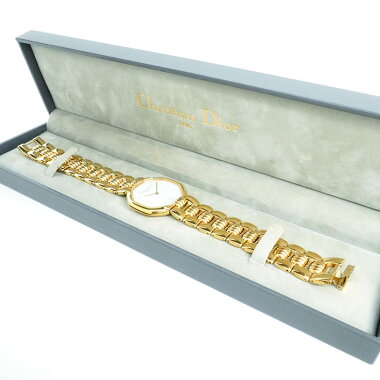 ディオールデポーズRef.45154レディースDiorDEPOSE【中古】【腕時計】
