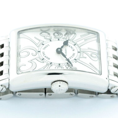 フランクミュラーロングアイランドRef.902QZRELIEFACレディースFRANCKMULLERLONGISLAND【中古】【腕時計】