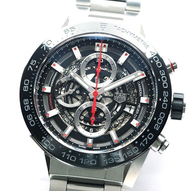 タグホイヤーカレラホイヤー01クロノRef.CAR2A1WメンズTAGHeuerCARRERAHEUER01CHRONO【中古】【腕時計】