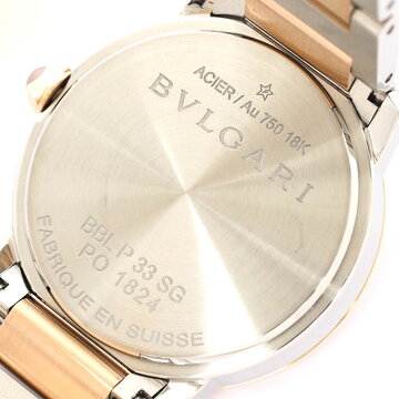 Bvlgari Bvlgari Bvlgari Ref. BBL 33 WSPG / 12 Women's BVLGARIBVLGARIBVLGARI [Second hand] [Watch]
