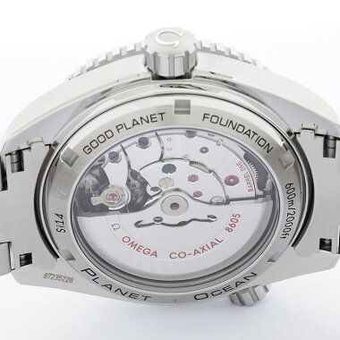 【新古品】オメガシーマスタープラネットオーシャン600コーアクシャルジーエムティーRef.23230442201001メンズOMEGASeamasterPLANETOCEAN600CO-AXIALGMT【中古】【腕時計】