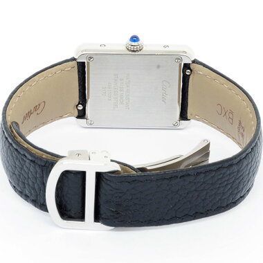 [New old goods] Cartier tank solo SMRef. CRWSTA 0030 Mens CartierTANKSOLOSM [pre-owned] [Watch]