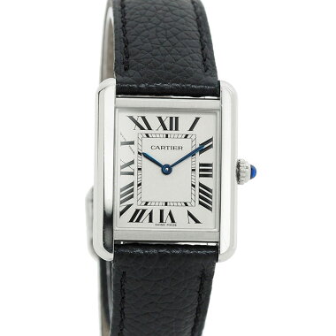 [New old goods] Cartier tank solo SMRef. CRWSTA 0030 Mens CartierTANKSOLOSM [pre-owned] [Watch]