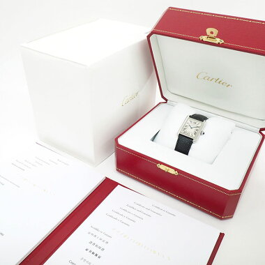 [New old goods] Cartier tank solo SMRef. CRWSTA 0030 Mens CartierTANKSOLOSM [pre-owned] [Watch]