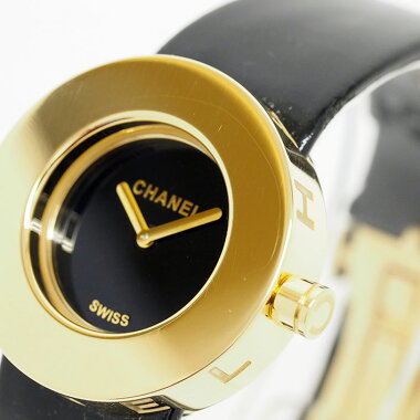 ã·ã£ãã«ã©ã­ã³ãRef.H0583ã¬ãã£ã¼ã¹CHANELLARONDEãä¸­å¤ããèæè¨ã