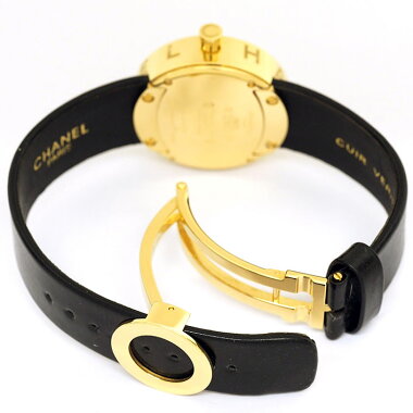 シャネルラロンドRef.H0583レディースCHANELLARONDE【中古】【腕時計】