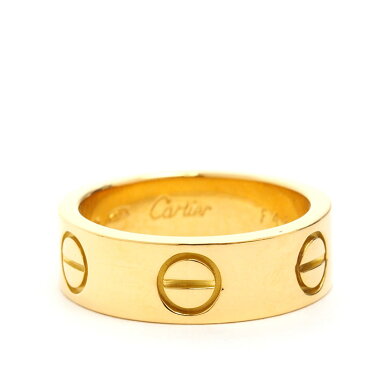 【新品仕上げ済み】カルティエラブリング18金イエローゴールド47【中古】【リング】