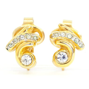 Nina Rich Bijoux Earring Clip Type Gold Color [Used] [Earring]