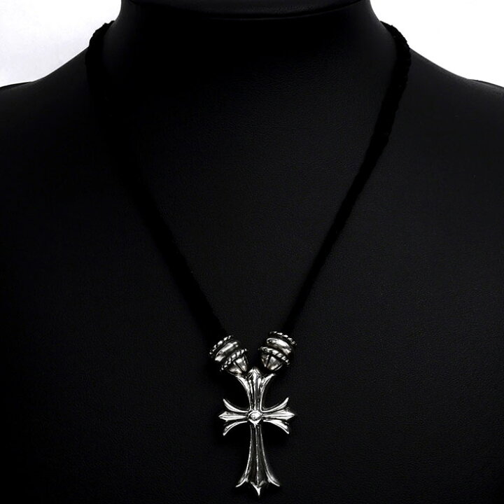 楽天市場】【返品OK】 【中古】クロムハーツ CHクロス ペンダント 