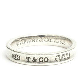 TIFFANY＆Co. ティファニー ティファニー1837 ナロー リング SV925 6号 6.5号/7号/7.5号/8号/8.5号/9号/9.5号/10号/10.5号/11号/11.5号/12号/12.5号/13号/13.5号/14号/14.5号/15号/15.5号送料無料【中古】【指輪】 ギフト プレゼント