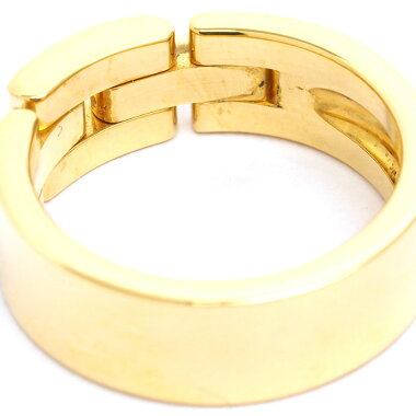 【中古】【新品仕上げ済み】カルティエパヴェダイヤモンドマイヨンパンテールリング18金イエローゴールド48【指輪】