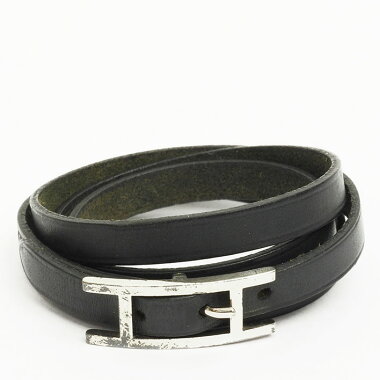 【中古】エルメスアピ3レザー【ブレスレット】