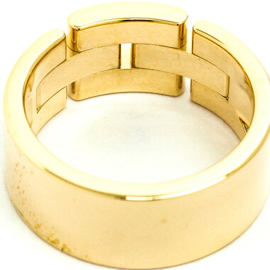 [Pra-Milik] [Baru Selesai] Cartier Maillon Panther Pavé Diamond Ring 18K Yellow Gold 51 [Ring]