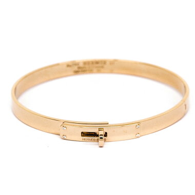 [Pre-owned] [New finished] Hermes Mere Diamond Kelly 18k Pink Gold [Bracelet]