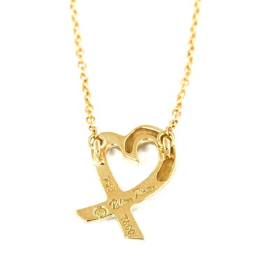 [Used] [New Finished] Tiffany Paloma Picasso Loving Heart 18K Yellow Gold [Pendant]