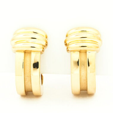 [Used] [Finishing finished] Tiffany Design Clip Type 18K Yellow Gold [Earrings]
