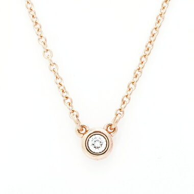 [GOODA] [New Arrivals] [Used] [New Finished] Tiffany Elsa Peretti Diamonds by the Yard 18K Pink Gold [Pendant]