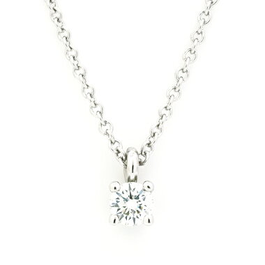 【GOODA掲載】【新入荷商品】【中古】【新品仕上げ済み】ティファニー1Pダイヤモンドソリティアプラチナ950【ペンダント】