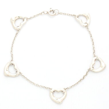 ティファニーエルサ・ペレッティオープンハートシルバー【ブレスレット】