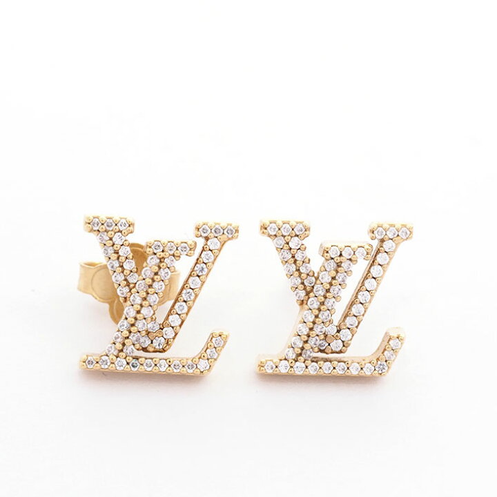 楽天市場】【返品OK】【美品】ルイヴィトン ピアス・LV アイコニック  