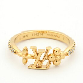 【返品OK】【美品】ルイヴィトン リング・LV　アイコニック ラインストーン 【指輪】