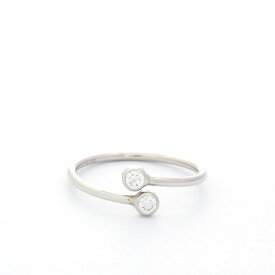 【返品OK】【新品仕上げ済み】【新品同様】ティファニー エルサペレッティ ダイヤ フープ Pt950 ダイヤモンド 【指輪】