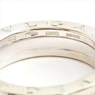 【新品仕上げ済み】BVLGARIブルガリB.ZERO1ビー・ゼロワンダイヤモンドエンゲージリング10号750/K18WG/ダイヤモンド【中古】リングギフトプレゼント