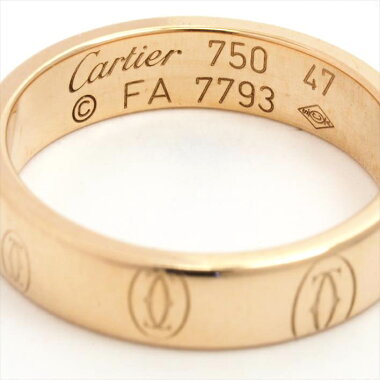 【新品仕上げ済み】CartierカルティエロゴリングB40511007号750/K18PG【中古】ギフトプレゼント