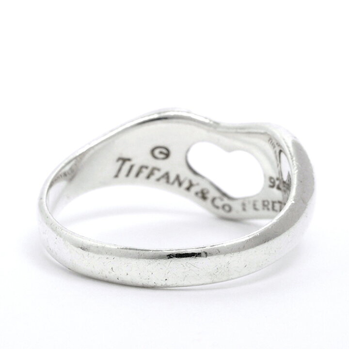 エルサ・ペレッティ™ オープン ハート リング ローズゴールド（スモール） | Tiffany & Co. クリスマスセール　指輪　TIFFANY & Co. #10号 ティファニー　Elsa Peretti Open Heart Ring　エルサペレッティオープンハートリング