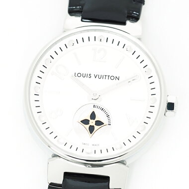 [GOODA] [New stock] [Pre-owned] [Unpolished] Louis Vuitton Tambour Moonstar PM Blanche Ref.Q8J10Z Ladies LOUISVUITTONTAMBOURMOONSTARPMBLANCHE [Watch]