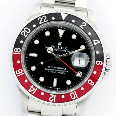 【中古】ロレックスGMTマスターIIRef.16710メンズROLEXGMT-MASTERII【腕時計】