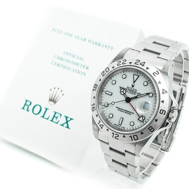 【中古】ロレックスエクスプローラーIIRef.16570メンズROLEXEXPLORERII【腕時計】