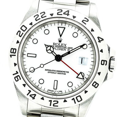 【中古】ロレックスエクスプローラーIIRef.16570メンズROLEXEXPLORERII【腕時計】