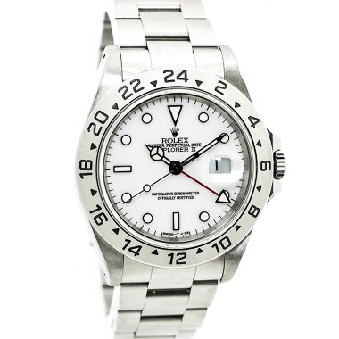 【中古】ロレックスエクスプローラーIIRef.16570メンズROLEXEXPLORERII【腕時計】