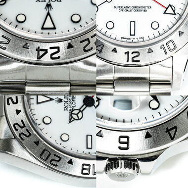 【中古】ロレックスエクスプローラーIIRef.16570メンズROLEXEXPLORERII【腕時計】