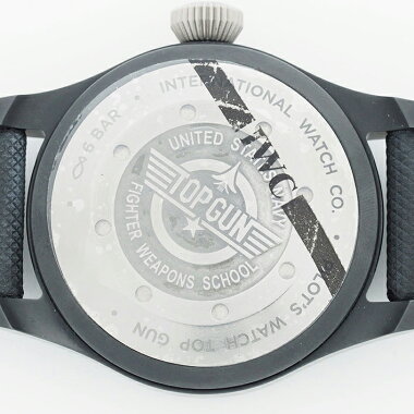 【中古】【未研磨品】インターナショナル・ウォッチ・カンパニービッグパイロットウォッチトップガンRef.IW502001メンズIWCBigPilot'sWatchTOPGUN【腕時計】