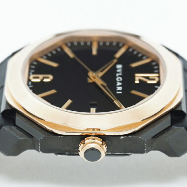 [Used] [Unpolished] Bulgari Octo Nero Ref.BGOP41SGBVLGARIOCTOULTRANERO [Watch]