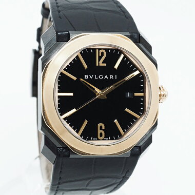 [Used] [Unpolished] Bulgari Octo Nero Ref.BGOP41SGBVLGARIOCTOULTRANERO [Watch]
