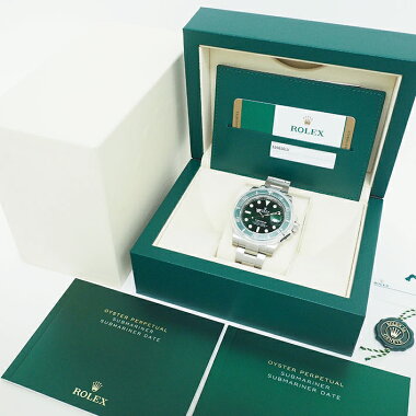 【中古】【未研磨品】ロレックスサブマリーナRef.116610LVメンズROLEXSUBMARINER【腕時計】