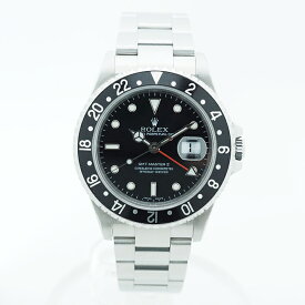 ロレックス GMTマスターII Ref. 16710LN メンズ ROLEX GMT-MASTER II【腕時計】 ギフト プレゼント【中古】 ご褒美 秋