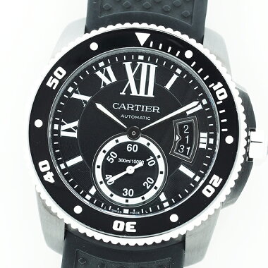 [New Arrival] [Used] Cartier Calibur de Cartier Carbon Diver Ref.WSCA0006 Men CartierCalibredeCartierCarbonDiver [Watch]