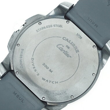 [New Arrival] [Used] Cartier Calibur de Cartier Carbon Diver Ref.WSCA0006 Men CartierCalibredeCartierCarbonDiver [Watch]
