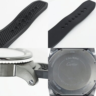 [New Arrival] [Used] Cartier Calibur de Cartier Carbon Diver Ref.WSCA0006 Men CartierCalibredeCartierCarbonDiver [Watch]