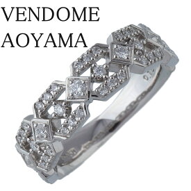 ヴァンドーム青山 ダイヤ リング エリティエール 10号 0.16ct Pt950 新品仕上げ済 VENDOME AOYAMA VA【中古】17370