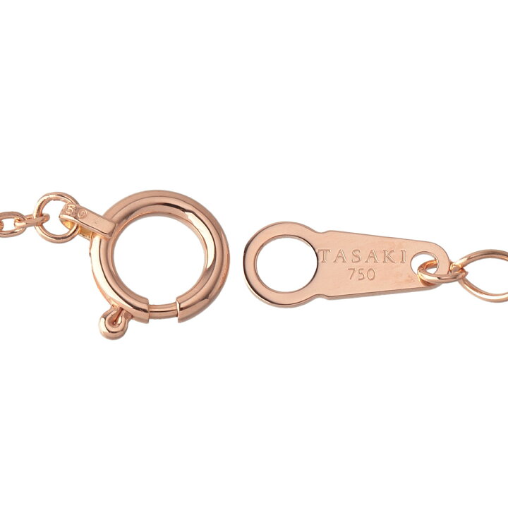 楽天市場】タサキ チェーン ブレスレット 18cm サクラゴールド 750SG  