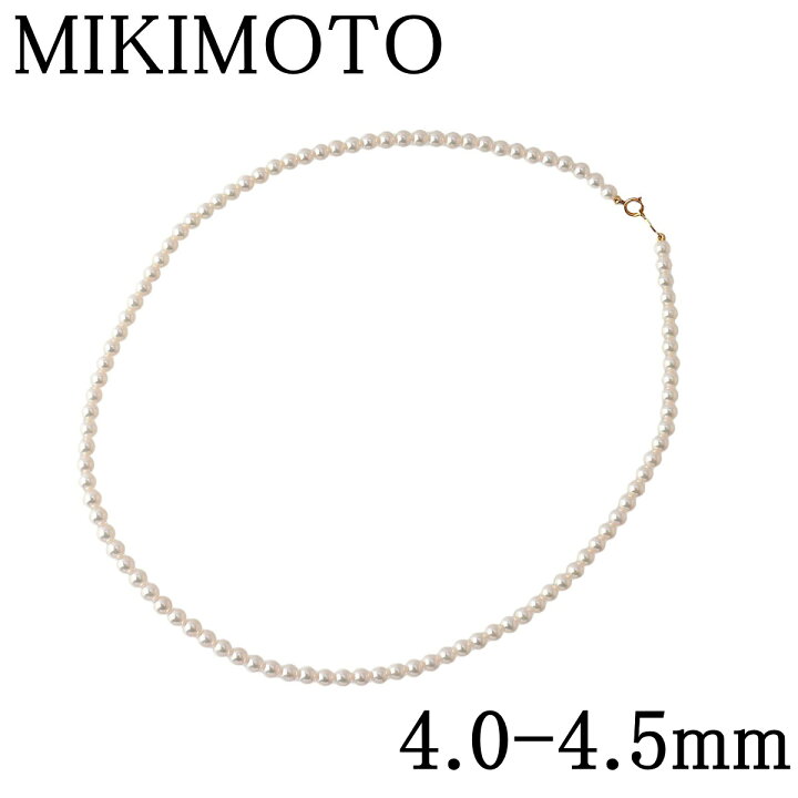 楽天市場】ミキモト ベビーパール ネックレス アコヤパール4.0mm～4.5 
