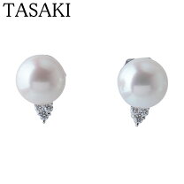 楽天市場】パール ピアス（ブランドタサキ）（ピアス｜レディース  